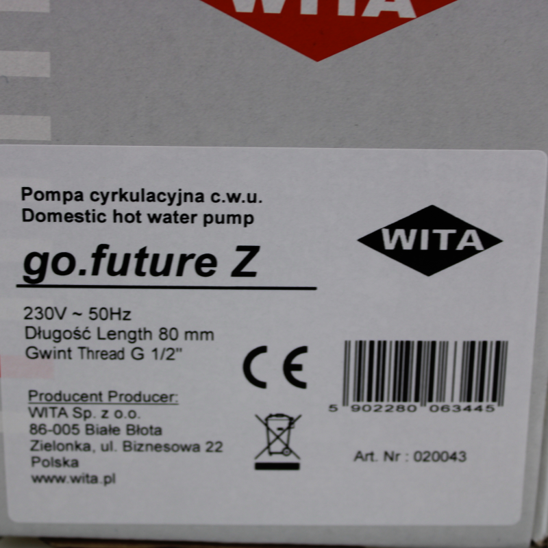 Насос рециркуляційний Wita Z