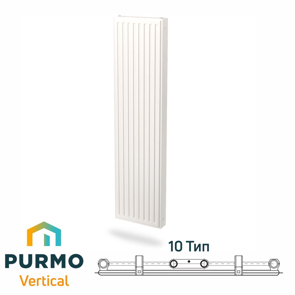 Радіатор PURMO Vertical VR 10 1800х  750 1610 Вт