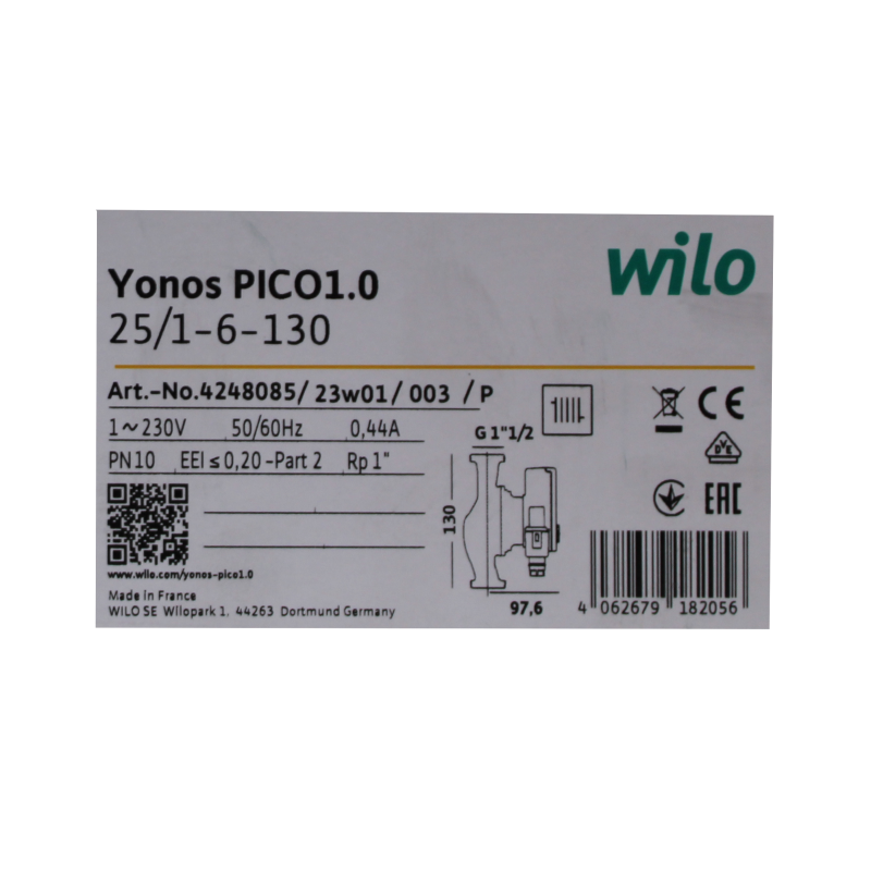 Насос Wilo YONOS PICO 25/1-6 130
