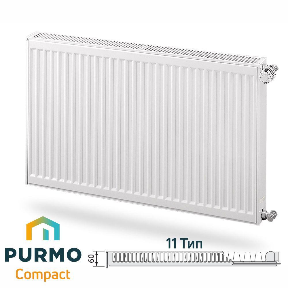 Радіатор PURMO C 11 400x 600     537 Вт