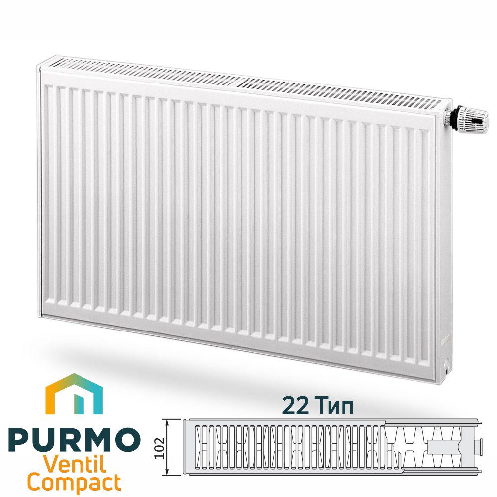 Радіатор PURMO CV 22 300x 1100  1332 Вт