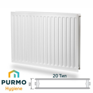 Радіатор PURMO Hygiene H20 300x 1200    948 Вт