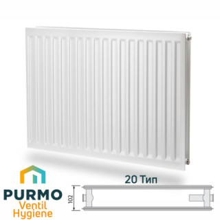 Радіатор PURMO Hygiene HV20 500x 1400  1648 Вт
