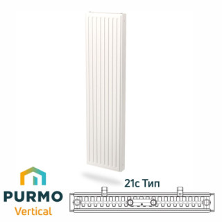 Радіатор PURMO Vertical VR 21C 1800х  750  3049 Вт