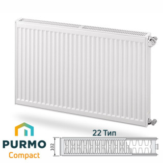 Радіатор PURMO C 22 400x1800  2773 Вт